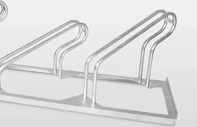 Produktbild von POV Fahrradständer TOP, 45° schräg links, 1-seitig, Reifenbreite 55mm, 6 Einstellplätze