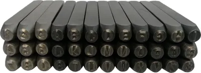 Produktbild von PAULIMOT Schlagzahlen-Set 36-teilig, Schrifthöhe: 3 mm