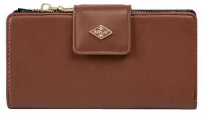 Produktbild von REPLAY Geldbörse Long Wallet Brown braun