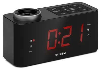 Produktbild von TechniSat DIGICLOCK 3 | Radiowecker mit Projektion, UKW-Radio & Snooze