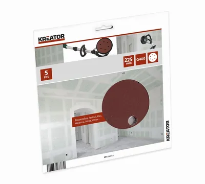 Produktbild von Schleifpapier K400 Ø 225 mm KRT232011