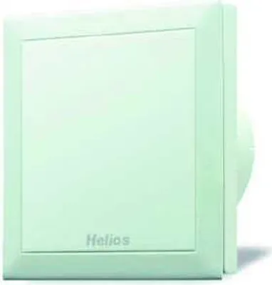 A white Helios ventilation fan, presented in a product shot against a white background.