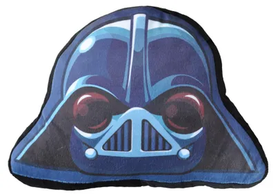 Imagen del producto de Almohada decorativa Angry Birds, Star Wars, azul, 40 cm
