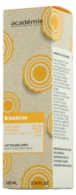 Produktbild von Académie Bronzécran Lait Solaire Corps SPF 50+ (100 ml)