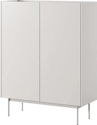 Obrázok produktu pre Komoda Kelowna KD97 - kašmír, dub - šírka 97 cm, výška 122 cm, hĺbka 37 cm