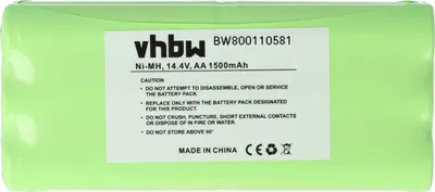 Produktbild von vhbw Akku kompatibel mit Midea R1-L051B Staubsauger (1500 mAh, 14,4 V, NiMH)