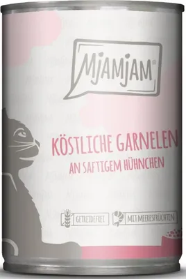 Produktbild von Mjamjam 400gx6 köstliche Garnelen & Hühnchen