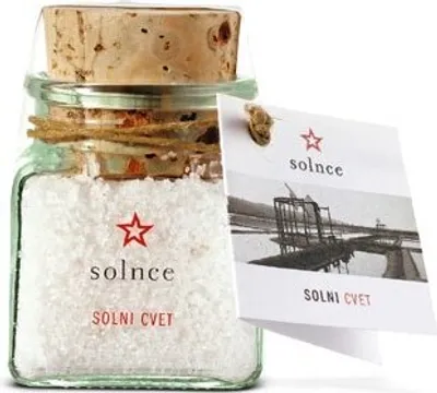 Produktbild von PIRANSKE SOLINE FLEUR DE SEL 6004 SOLNI CVETin der Flasche 70 g