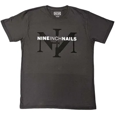 Produktbild von Nine Inch Nails Icon & Logo Charcoal Grey XL T-Shirt