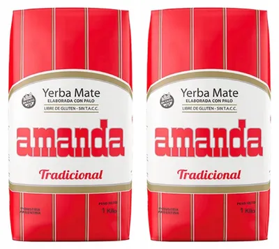 Produktbild von AMANDA Mate-Tee Yerba Mate Tradicional 1kg