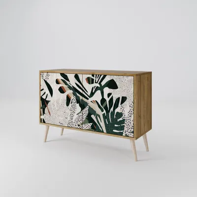 Immagine prodotto di Cassettiera Spacerebels a 2 ante - credenza cassettiera - credenza alta - mobile guardaroba - soggiorno camera da letto - 57,5×111×42 (HxLxP)