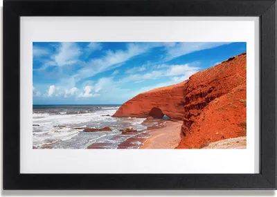Produktbild von Bild 30x20 MDF-Rahmen Wandkunst Meer Landschaft
