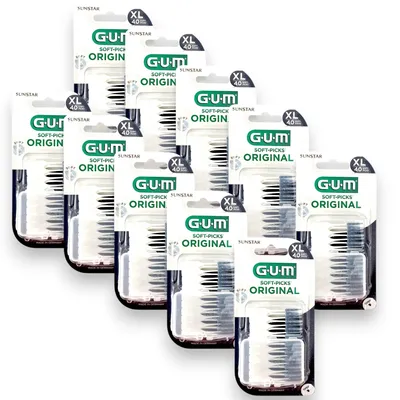 Produktbild von 10x GUM Soft-Picks Original X-Large - 10x 40 Stück