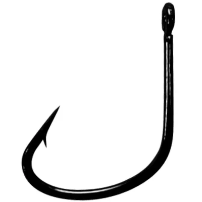 Produktbild von Gamakatsu LS-3513F N/L New Label Eyed Hooks Black - Einzelhaken, Größe/Packungsinhalt:Gr. 8 / 15 Stück