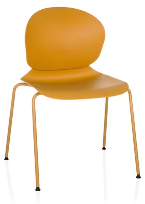 Obrázek produktu pro hjh OFFICE čtyřnohá židle T36 VI plastová židle, max. nosnost 130 kg