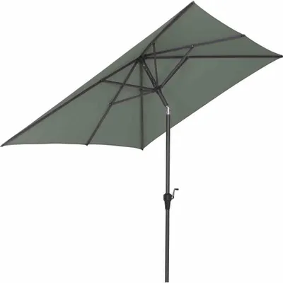 Produktbild von SIENA GARDEN Avio Mittelstockschirm anthrazit/olive 250x200cm L87428