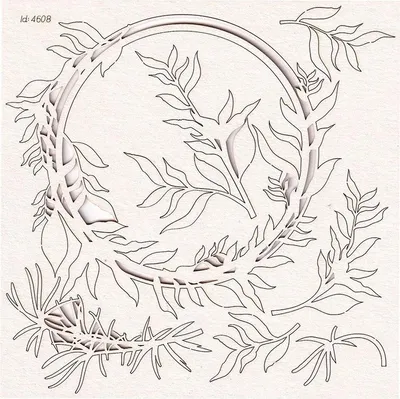 Produktbild von Dekorpappe Die Cut Chipboard - Wasserpflanzen Satz 01 - Scrapiniec