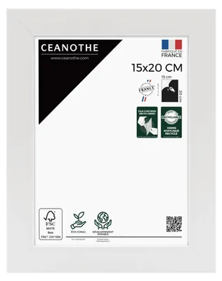 Image de Ceanothe cadre photo Eternel 15x20 cm blanc