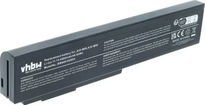Produktbild von vhbw Akku kompatibel mit Asus N61JQ-JX021X, N61JQ-JX021V, N61Jq, N61VN, N61VG, N61V, Pro64, N61JvN61VF, Pro62 Notebook (4400 mAh, 11,1 V, Li-Ion)