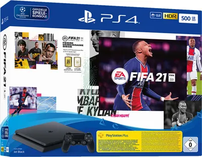 Produktbild von Sony PlayStation 4 - 500GB - Fifa 21 Bundle