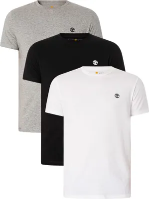 Produktbild von Timberland 3er-Pack Dustan Slim T-Shirts, Mehrfarbig 3XL