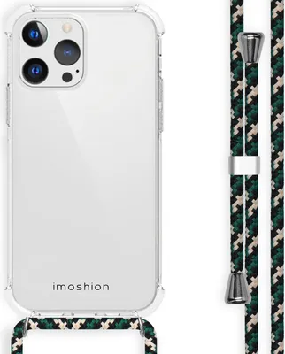 Produktbild von imoshion Backcover mit Band iPhone 13 Pro - Green Multi Color