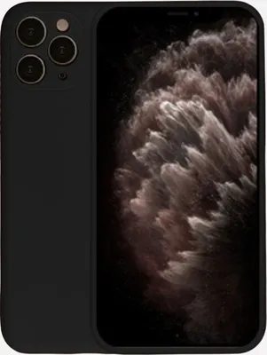 Immagine prodotto di Custodia per iPhone 11 Pro in silicone - Custodia in silicone Backcover - Nero