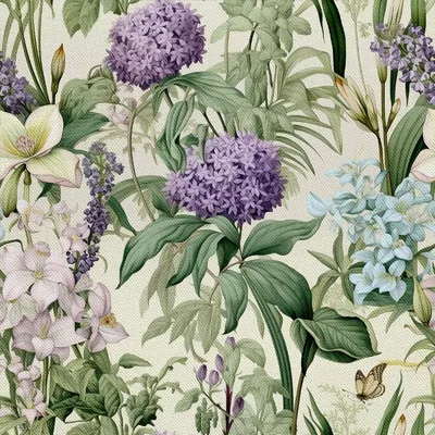 Image de OUTDOOR DEKOSTOFFE OXFORD - Motiv Blumen I DX5304