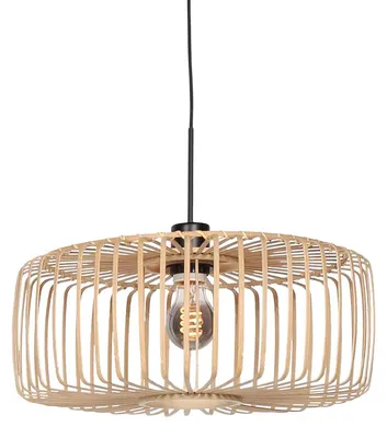 Immagine prodotto di Lampada a sospensione - naturale - Sparkled Light - bambù - Ø 50cm - E27 - 4152ZW - Steinhauer