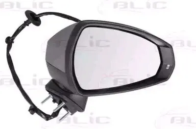 Produktbild von BLIC 5402-25-2001028P Außenspiegel Seitenspiegel Rechts für AUDI A3 Sportback (8VA, 8VF) Beheizt Konvex Grundiert Elektrisch