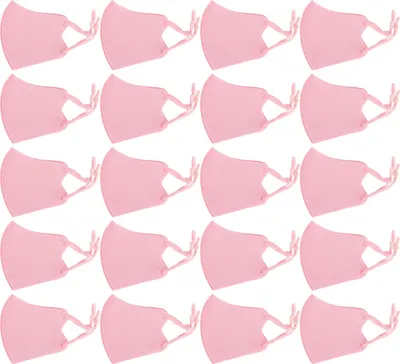 Produktbild von 20 Stück Staubmasken, leicht, verstellbar, atmungsaktiv, waschbar, wiederverwendbar, für Männer und Frauen, Outdoor-Sportarten, Rosa