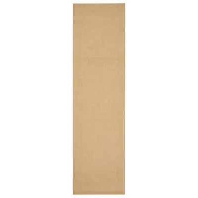 Image de vidaXL Tapis Naturel Sisal 80x300 cm