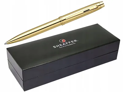 Produktbild von Sheaffer 100 9372 Kugelschreiber vergoldet mit Akzenten