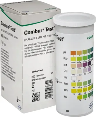 Obrázok produktu pre Roche Roche Combur 7 testovacích prúžkov 100 kusov
