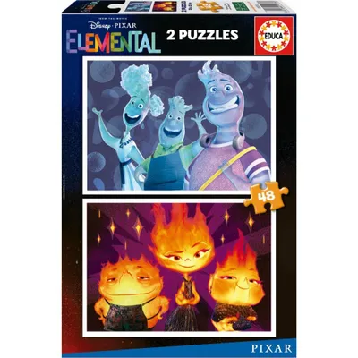 Zdjęcie produktu dla Disney Elementar-Puzzle 2x48Stü ck