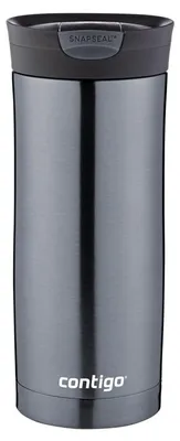 Produktbild von ContiGo! Thermobecher Huron Snapseal, Edelstahl Isolierbecher, Kaffebecher to go,