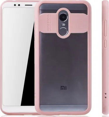 A pink phone case is shown from the front, side, and back, with a phone partially visible inside the case.