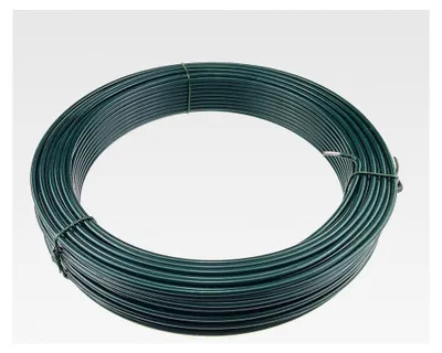 Produktbild von Spanndraht Grün Feuerverzinkt für Maschendrahtzaun Metall Draht (100 m, 3,8 mm)