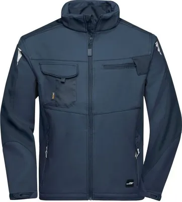 Produktbild von Workwear Softshell Jacket - STRONG - navy/navy, Gr. 3XL