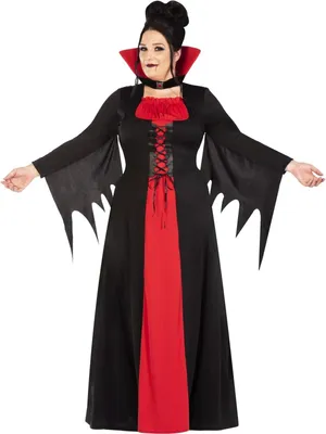 Produktbild von amscan Klassisches Vampir-Kostüm für Erwachsene, Halloween-Vampir-Outfit