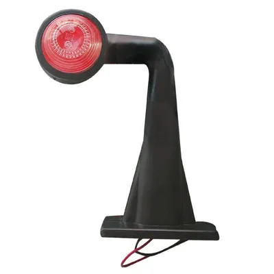 Obrázek produktu pro Obrysová obrysová lampa červená/bílá 185mm pravý úhel
