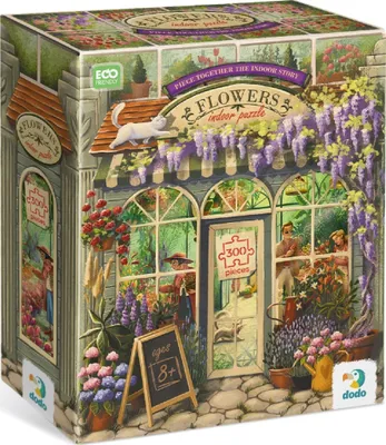 Obrázok produktu pre DODO Puzzle Obchody: Kvetinárstvo 300 dielikov