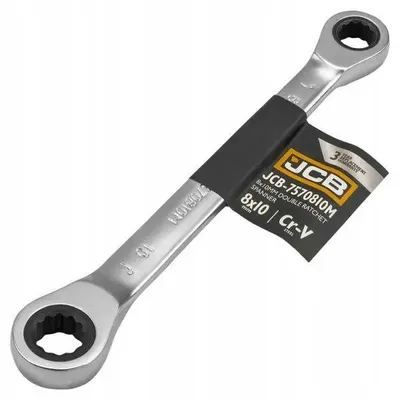 Obrázek produktu pro Dvojitý klíč s ráčnou 8×10 mm