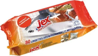 Image de Lingettes Nettoyantes Désinfectantes X80 Jex Pro - Jex