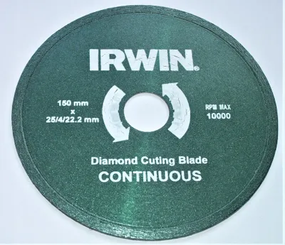 Produktbild von Irwin Diamantschleifscheibe 150mm Nassschnitt für Stein