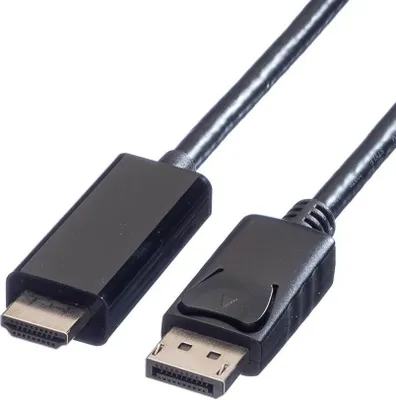 Zdjęcie produktu dla VALUE 11.99.5785, 1 m, DisplayPort, Męska, Męska, Prosty, Prosty