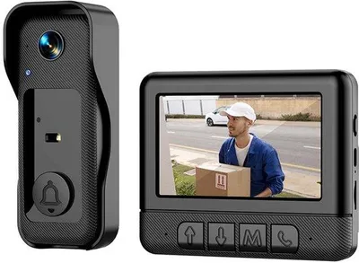 Obrázok produktu pre Bezdrôtová videokamera s 4,3-palcovým IPS displejom, funkciou nočného videnia, obojsmerným audio interkomom, vodotesná