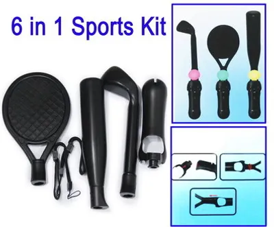 Produktbild von 6 in 1 Sportpaket für PS3 Move