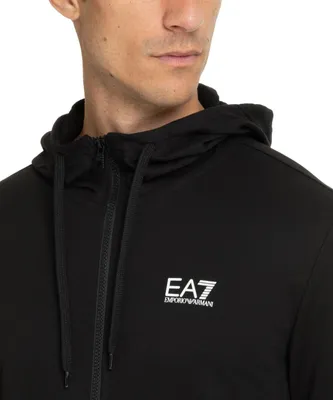 Produktbild von Emporio Armani EA7 Herren Trainingsanzug-Set Schwarz 8NPV63-PJVRZ-1200 Grösse 3XL