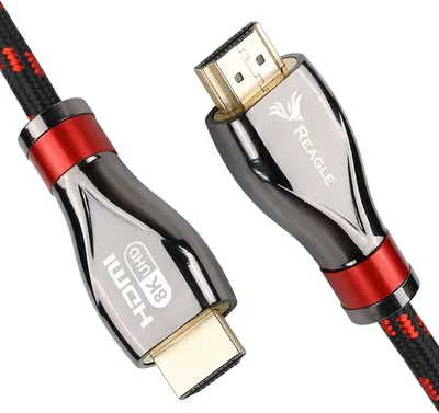 Produktbild von HDMI 2.1 Kabel 8K & 4K Ultra HD, Gaming, 48Gbps 8K@60Hz 4K@120Hz Kompatibel mit Konsole PS5 Xbox Series X S, OLED TV, DTS: X, HDCP 2.2 & 2.3